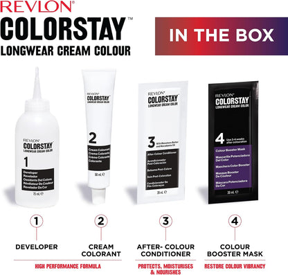 Revlon Colorstay Longwear Permanent Cream Colour, Dark Ash Blonde 7.1
