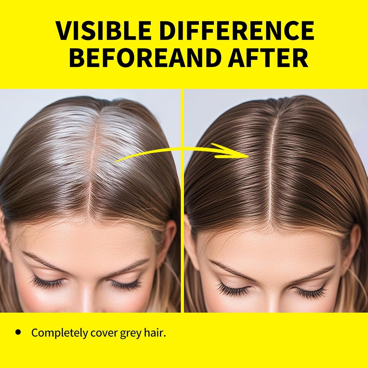 Sevich Root Cover Up Stick – Instant Gray Hair Coverage, Root Repair, Natural Concealer for Hairline, Roots, and Sides for Women and Men, Plant-Based, 48H Makeup, Dark Brown