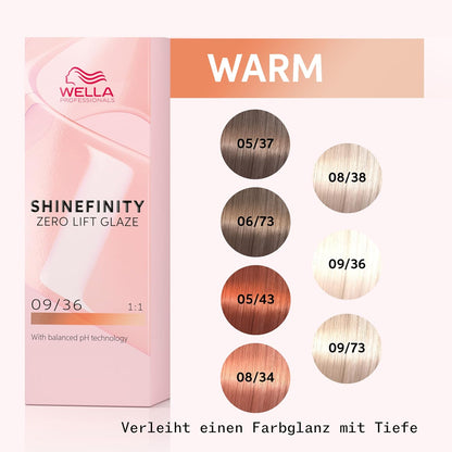 WELLA PROFESSIONALS Shinefinity Zero Lift Glaze - 09/36 Vanilla Glaze 60 ml