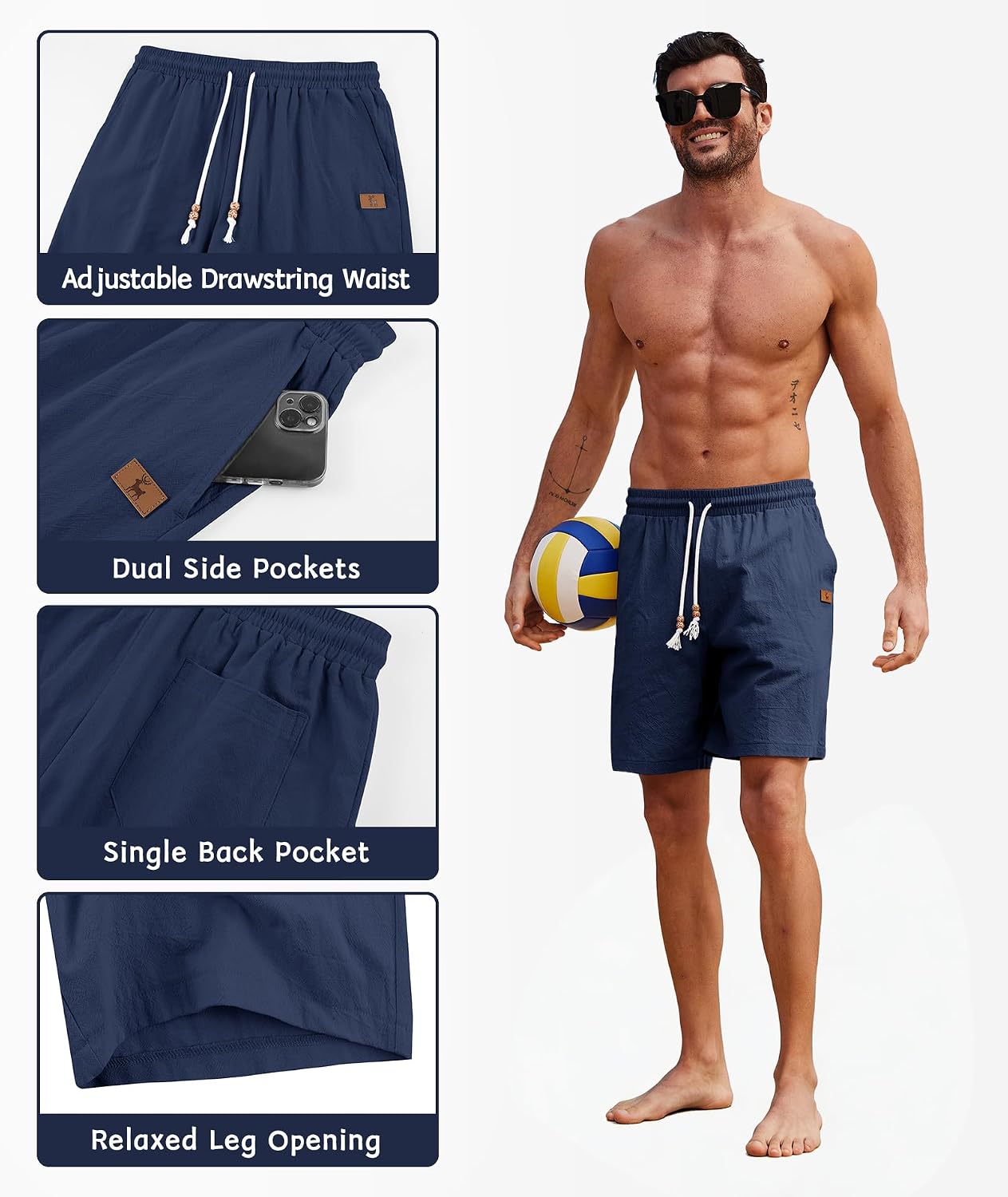 SwissWell Men’s Summer Shorts – Light, Easy, Ready for Anything