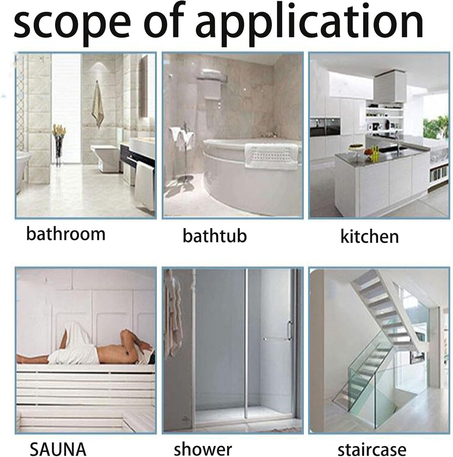 30 anti slip strips for bathtub showers, with 1 plastic scraper self-adhesive anti slip sticker, transparent anti slip shower sticker, used for bathtub showers, stairs, kitchen,