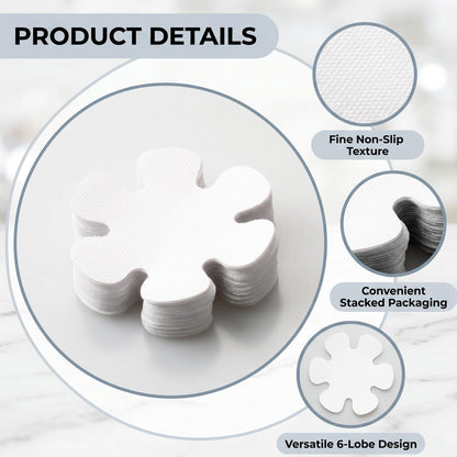 20PCS 8CM Flower Shower Non-Slip Stickers, Colorful Self-Adhesive Bath Tub Anti-Slip Pads, Safety Grip Treads for Bathroom, Shower, Bathtub &amp; Slippery Floors