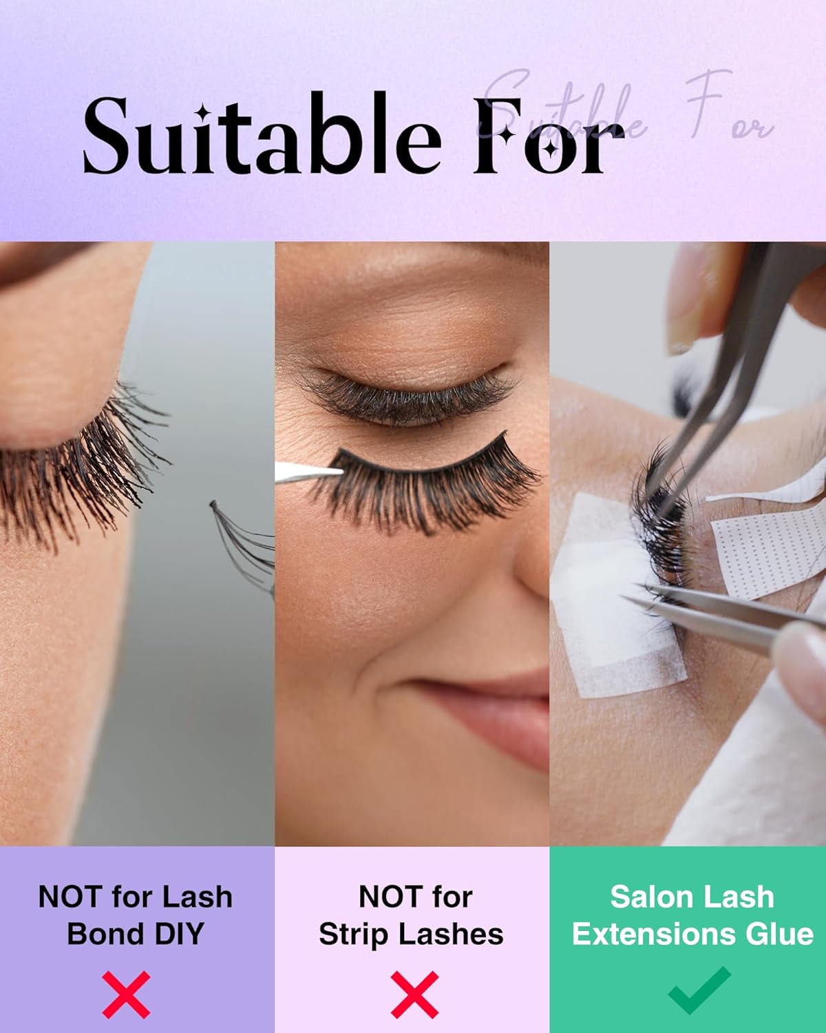 LZM Eyelash Extension Remover 10G Rapidly and Thoroughly Dissolves Eyelash Extensions Glue Gentle Formula Lash Extension Remover for Salon Use