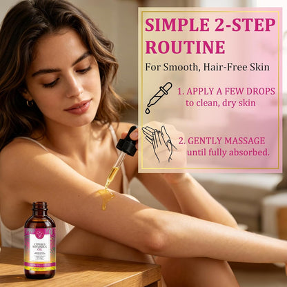 Cyperus Rotundus Oil, Cyperus Rotundus Oil for Hair Removal, Natural Hair Inhibitor Oils for Reducing Unwanted Body Hair Growth, Hydrating &amp; Soothing Skin Care-Oil for Body, Shrinks Pores (1 Pack)