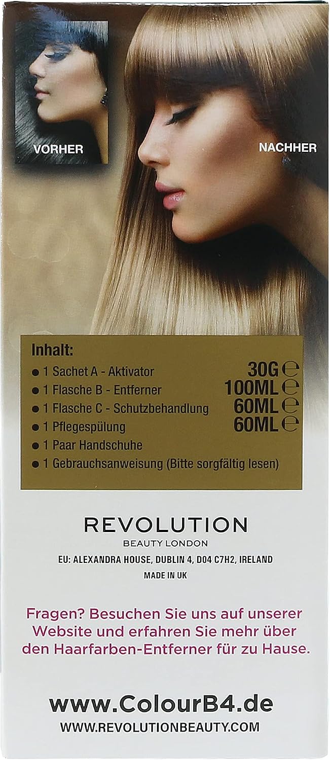 Color B4 hair color remover FREQUENT Use, 1 pcs
