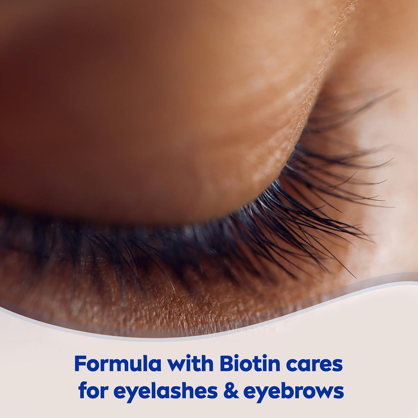 NIVEA Double Effect Waterproof Eye Make-Up Remover (125ml), Daily Use Face Cleanser for Make-Up and Mascara with Cornflower Extract and Biotin
