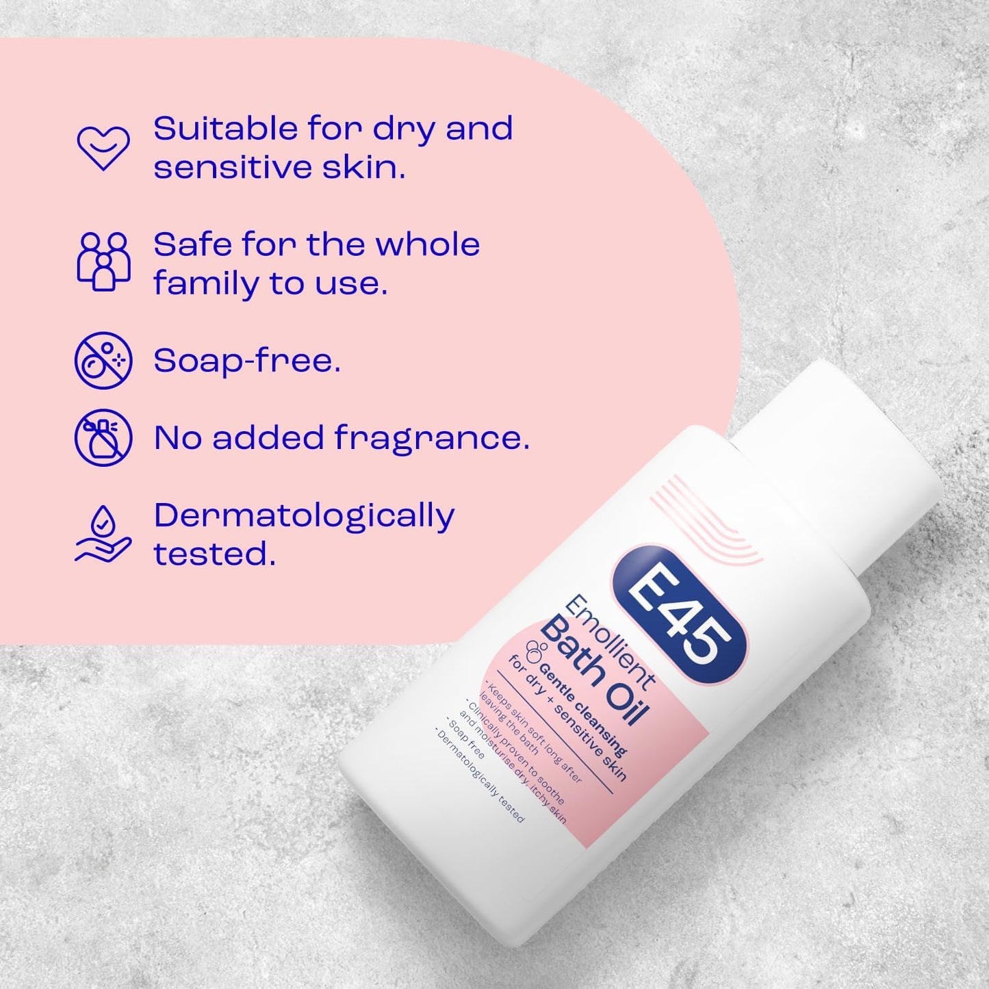 E45 Bath Oil – A Gentle, Soap‑Free Way to Keep Dry Skin Happy