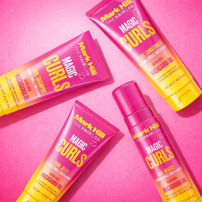 Mark Hill Magic Curls Curl Conditioner, with Macadamia Oil for Curls and Waves, Smooth, Anti Frizz Hair 250ml