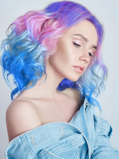 6 Colors Temporary Hair Chalk Combs, Kalolary Metallic Glitter Hair Chalks Birthday Girls Washable Color for Kids Hair Dyeing Party, Cosplay, Halloween, Christmas, Easter