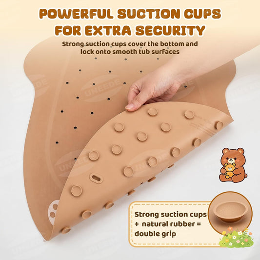 Why the Cute Bear Bath Mat Might Just Be the Best Thing Your Toddler’s Tub Needs