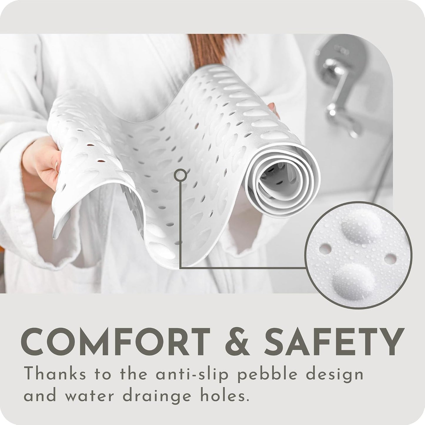 Why a Simple White Bath Mat Can Change Your Bathroom Routine