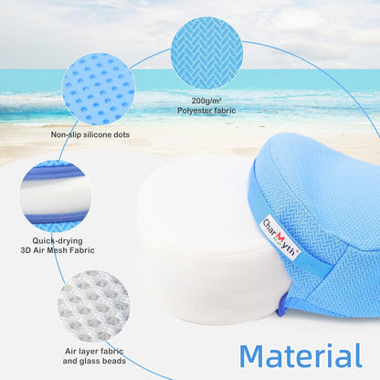 Hot Tub Booster Seat, 40 x 30 x 12cm / 15.8 x 11.8 x 4.7inch Bath Spa Booster Seat, quick dry Bath Cushion to sit on for Adults