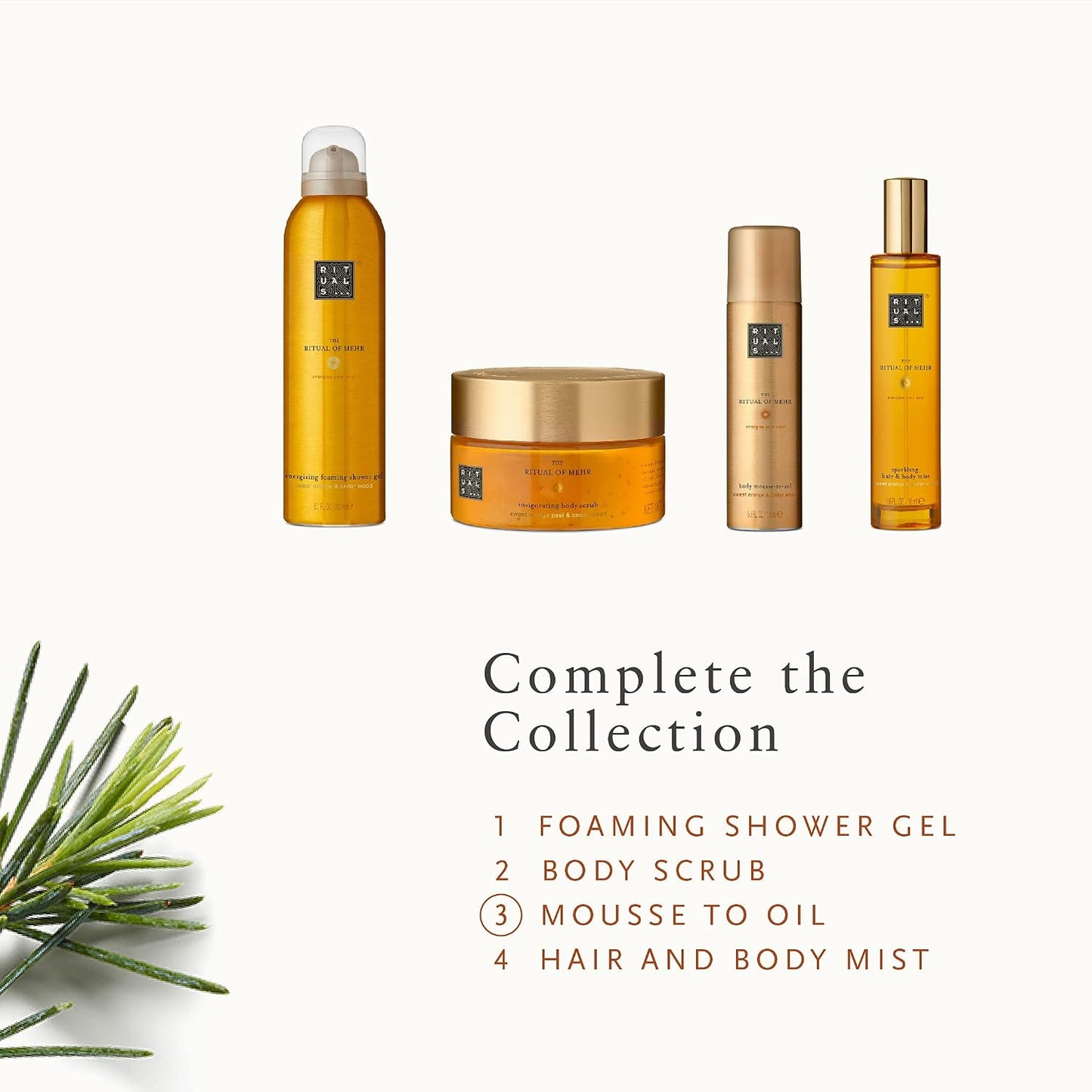 The Ritual Of Mehr Body Mousse To Oil 150 Ml