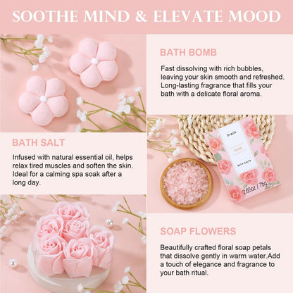 Birthday Pamper Gifts for Women, Unique Pamper Hampers Kit Self Care Package for Her, Relaxation Ladies Christmas Spa Gifts Sets Xmas Present Ideas for Women Best Friend Sister Bestie Mum