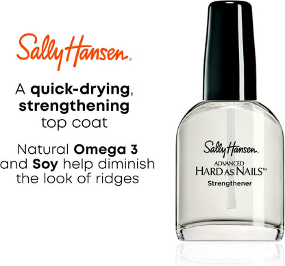 Sally Hansen Advanced Hard as Nails Strengthener – a low‑key nail rescue