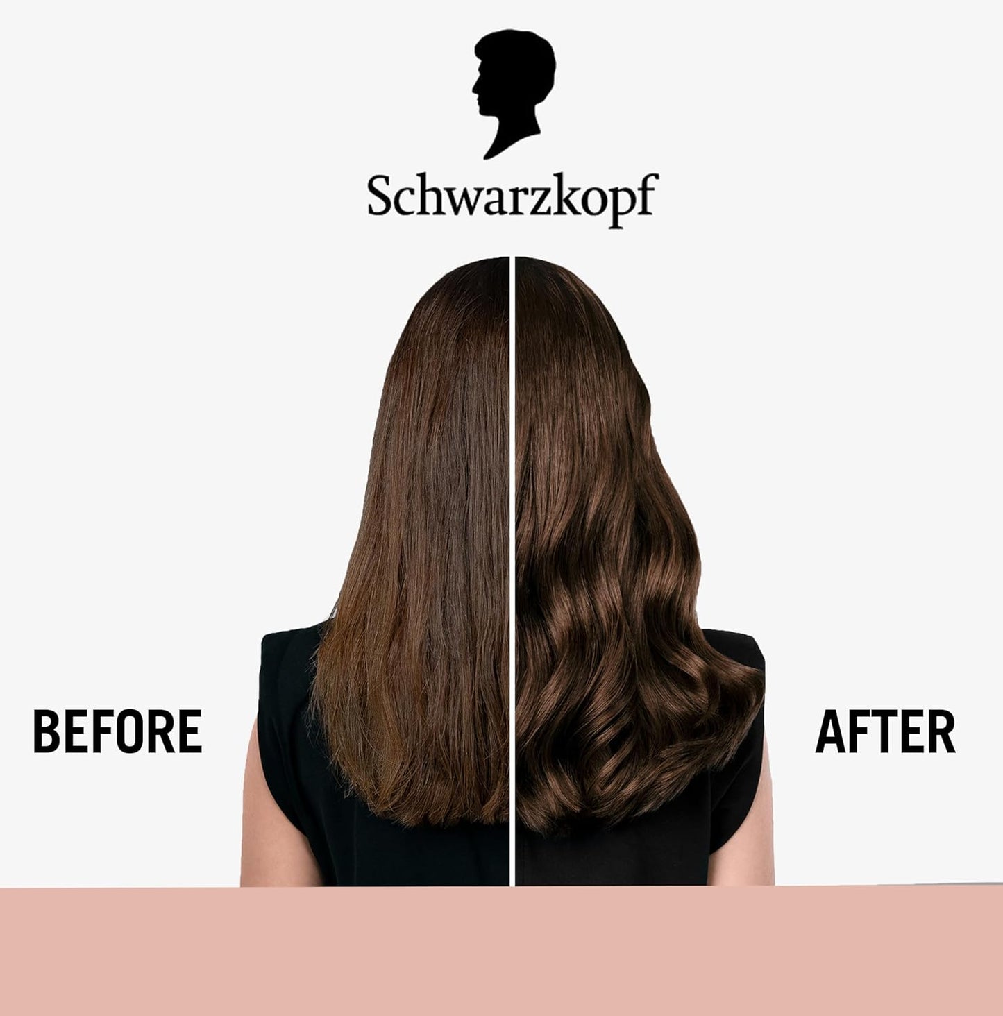 Schwarzkopf Hair Gloss Shine Treatment Cacao Brown 150ml, Semi-Permanent Hair Dye, Temporary Hair Treatment to Condition and Colour Hair, Contains Coconut Oil, Enhances Colour and Reduces Breakage