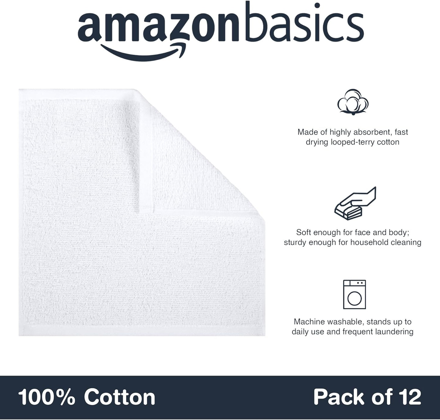 Everyday Softness: Amazon Basics Face Towel Set