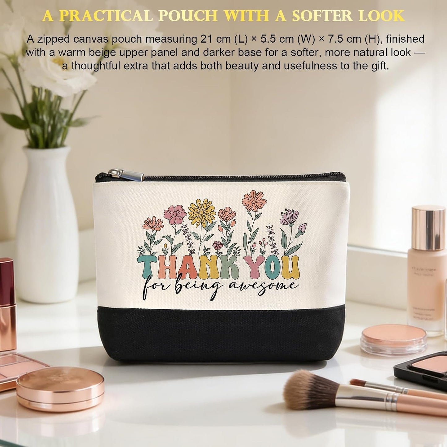 Thank You Gifts for Women, Pamper Gift Box for Her, Appreciation Present, Self Care Spa Bath Set, Relaxation Hamper, Thank You Ideas for Teacher, Coworker, Friend, Nurse, Mum or Sister