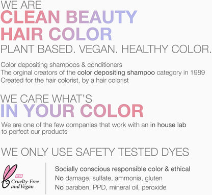 Celeb Luxury Pastel Light Pink Colorwash Cleanse and Color Shampoo 244ml