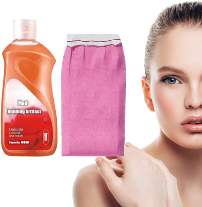 Mud Rub | Rubbing Mud for Skin - Brightening Rubbing Mud Gel 100ml for, Improve Dullness, Even Skin Color Rianpesn