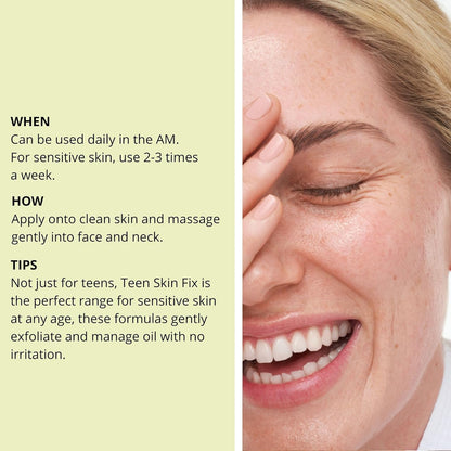 Nip + Fab Teen Skin Fix Zero Shine Face Moisturizer with Niacinamide and Antioxidant Wasabi Extract, Shine Free Mattifying Facial Cream for Oil Control Prevent Breakouts Even Skin Tone, 40 ml