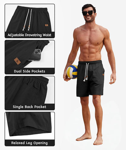 SwissWell Men’s Summer Shorts – Easygoing Comfort for Anything You Do