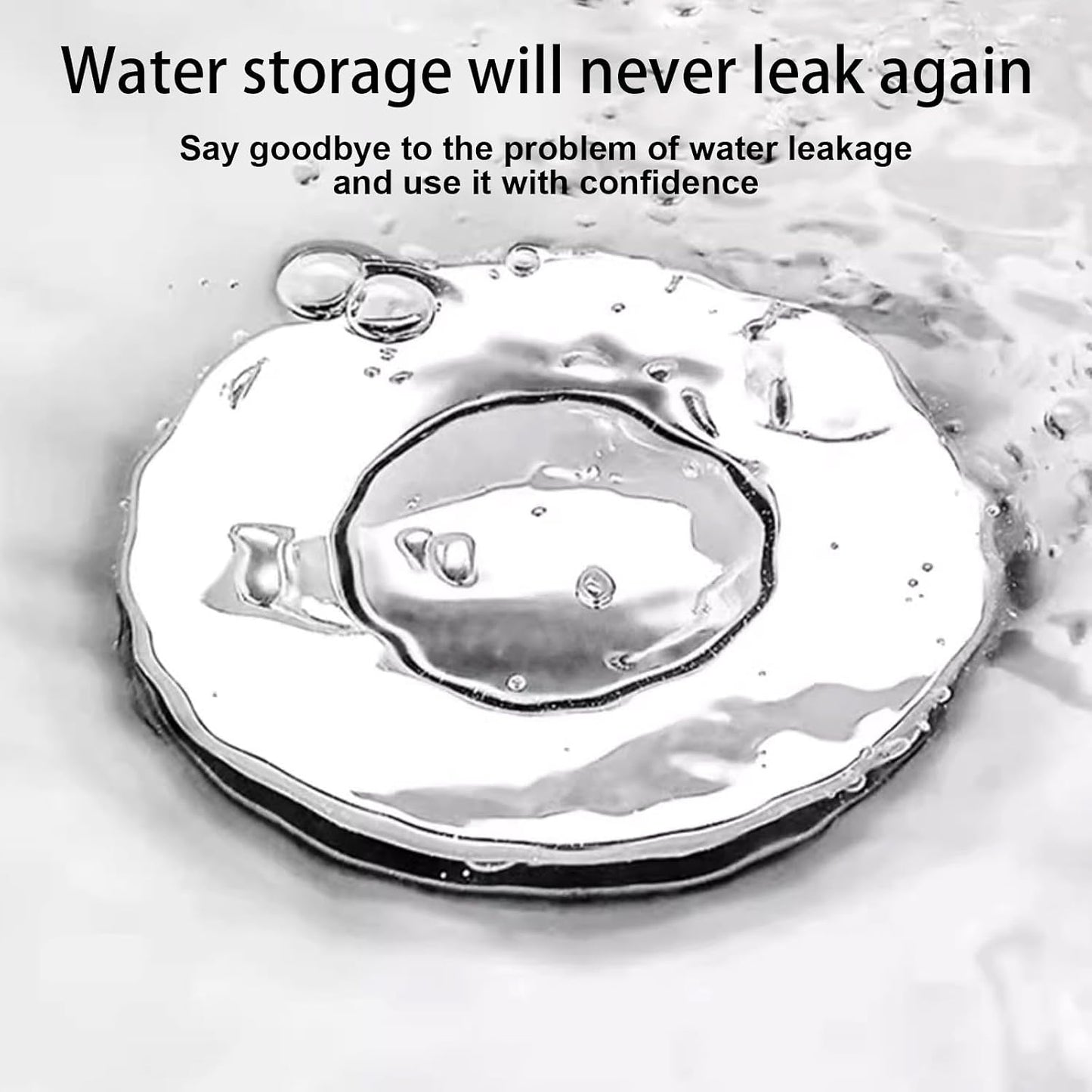 Pop-Up Sink Drain Stopper – Universal Bathroom Basin Drain Filter with Press Button Design, Anti-Clog Strainer