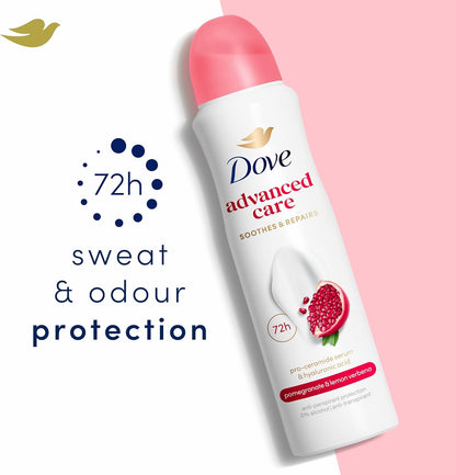 Dove Advanced Care Go Fresh Pomegranate &amp; Lemon Verbena Scent Anti-Perspirant Aerosol 150 ml