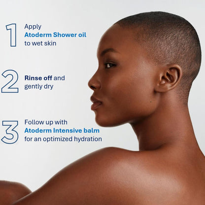 Bioderma Atoderm Shower Oil Body Wash for very Dry skin prone to Eczema - 500ml