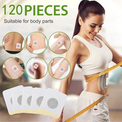 Weight Loss Patches, Slimming Patches for Weight Loss, Berberine Patches Support Active Lifestyle, Comfortable Fit Adults, Botanical Materials Easy to Apply Daily, 120 Count