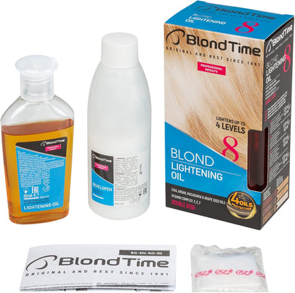 Hair Lightening Oil, lightens up to 4 levels, Hair Decolorant, 180 ml