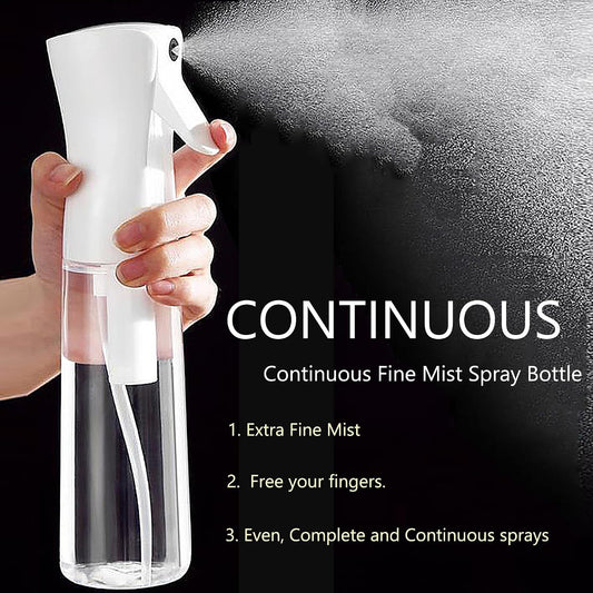 Hair Applicator Bottle-Root Comb Applicator Bottle and Continuous Spray Bottle, Hair Spray Bottle and Oil Applicator for Hair (Black)