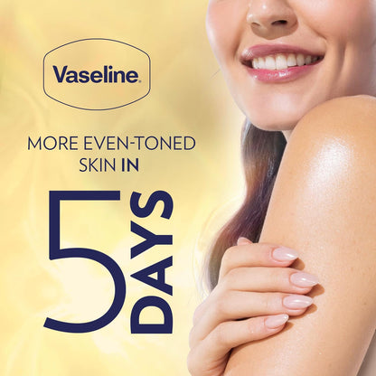 Vaseline Gluta-Hya Flawless Tone Serum Burst Lotion Moisturiser – Body Lotion with GlutaGlow™, Glycerol, Hyaluron &amp; Antioxidants 10x Stronger Than Vitamin C*, Reduces Dark Spots in 5 Days 200ml