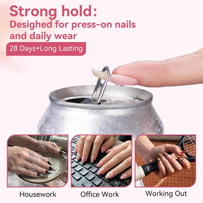 Makartt’s semi‑solid nail glue feels like the missing piece in my DIY manicure kit