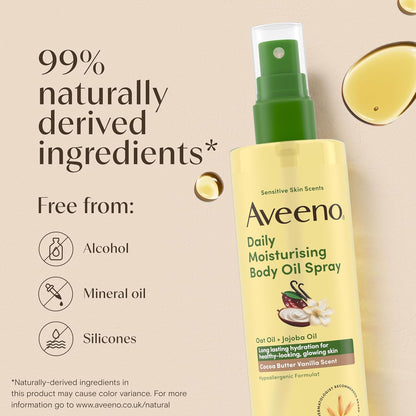 Aveeno Daily Moisturizing Cocoa Oil Spray 200ml