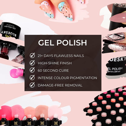 Winter Glow: a soft‑pink gel that actually lasts
