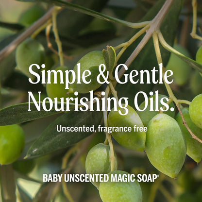 Dr Bronner's -18-in-1 Baby Unscented Pure Castile Liquid Soap, 237ml Bottle