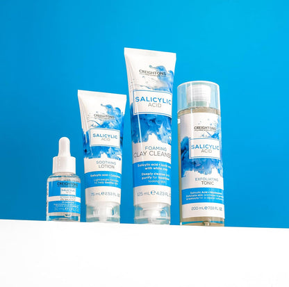 Creightons Salicylic Acid Soothing Lotion (75ml) - With salicylic acid &amp; calendula, a moisturising, lightweight lotion to help soothe and care for angry, blemish-prone skin