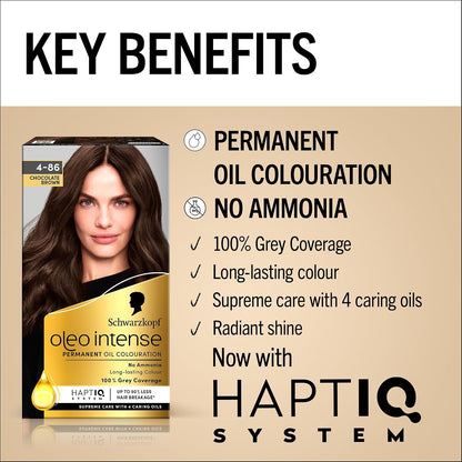 Chocolate Brown confidence with Schwarzkopf Oleo Intense