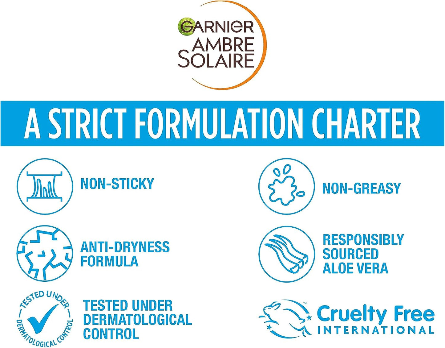Garnier Ambre Solaire After Sun Lotion, for Face &amp; Body, with Naturally Derived Aloe Vera, Intensely Rehydrates Skin, Instant Cooling Effect, Approved by Cruelty Free International, 400 ml