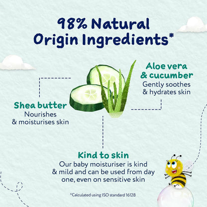 Childs Farm Baby Moisturiser, Baby Soft Scent | Moisturising &amp; Hydrating | Suitable for Newborns with Dry, Sensitive Skin, 500ml