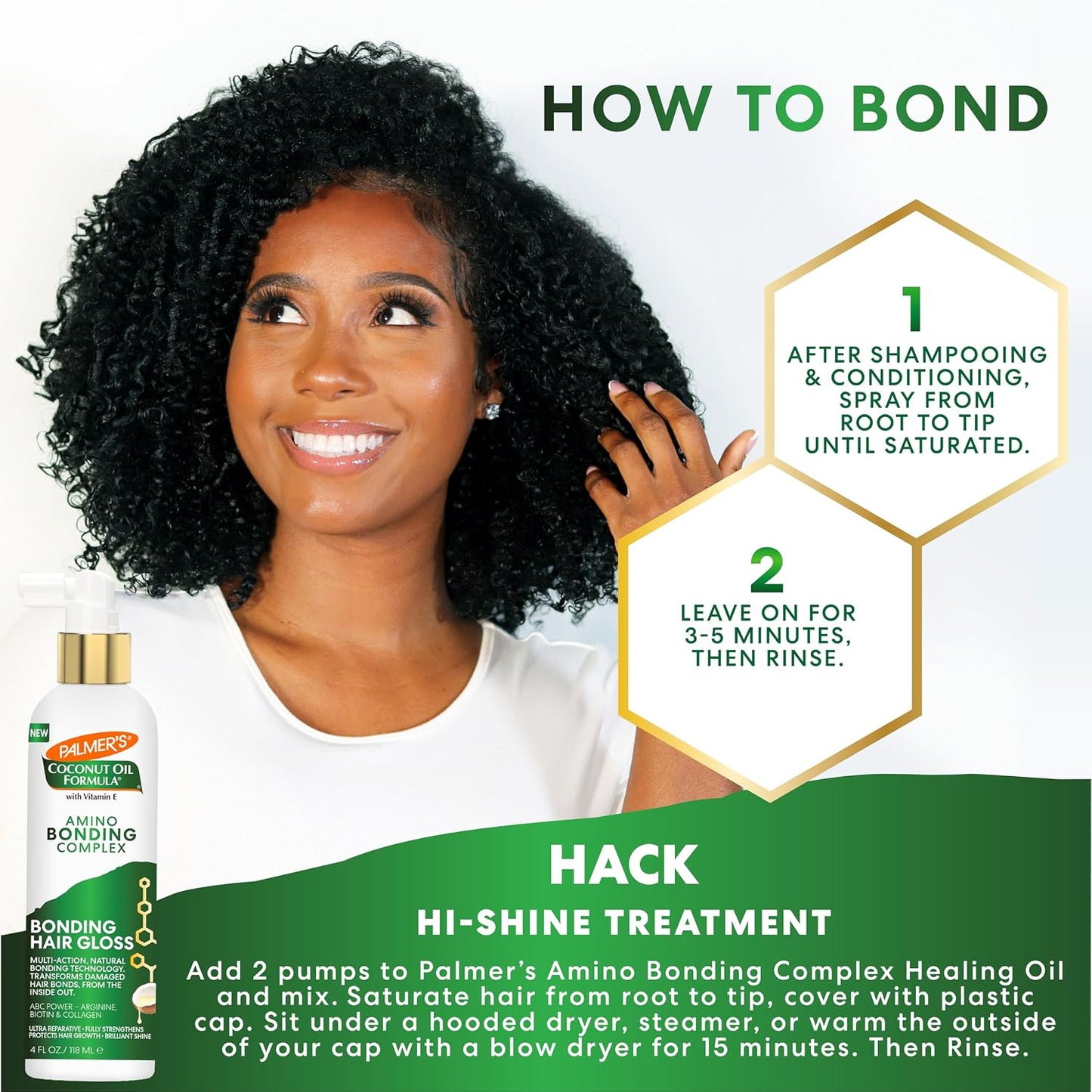 Palmer's Amino Bonding Complex Bonding Hair Gloss 118ml