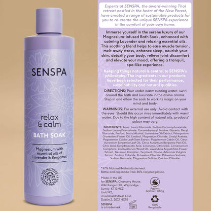 A Quiet Moment in the Tub: SenSpa Lavender Bath Soak