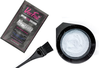 Hair Colour Remover Kit (2 Pack) Remove Unwanted Semi-Permanent &amp; Permanent Colours, Creates A Lighter Base Shade For Colourists to Recolour. Does Not Restore Natural Colour-Salon Professional