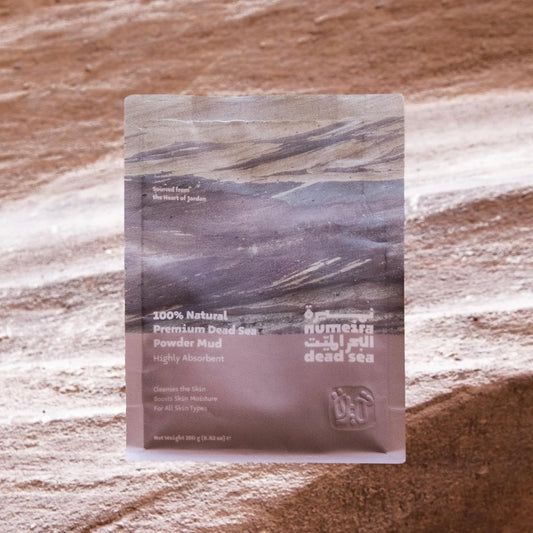 Dead Sea Mud Powder 100% Pure, Mineral Rich - Gentle Face Scrub, Deep Cleansing, Body Scrub &amp; Mud Mask - Pore Cleansing &amp; Skin Detox - 250g