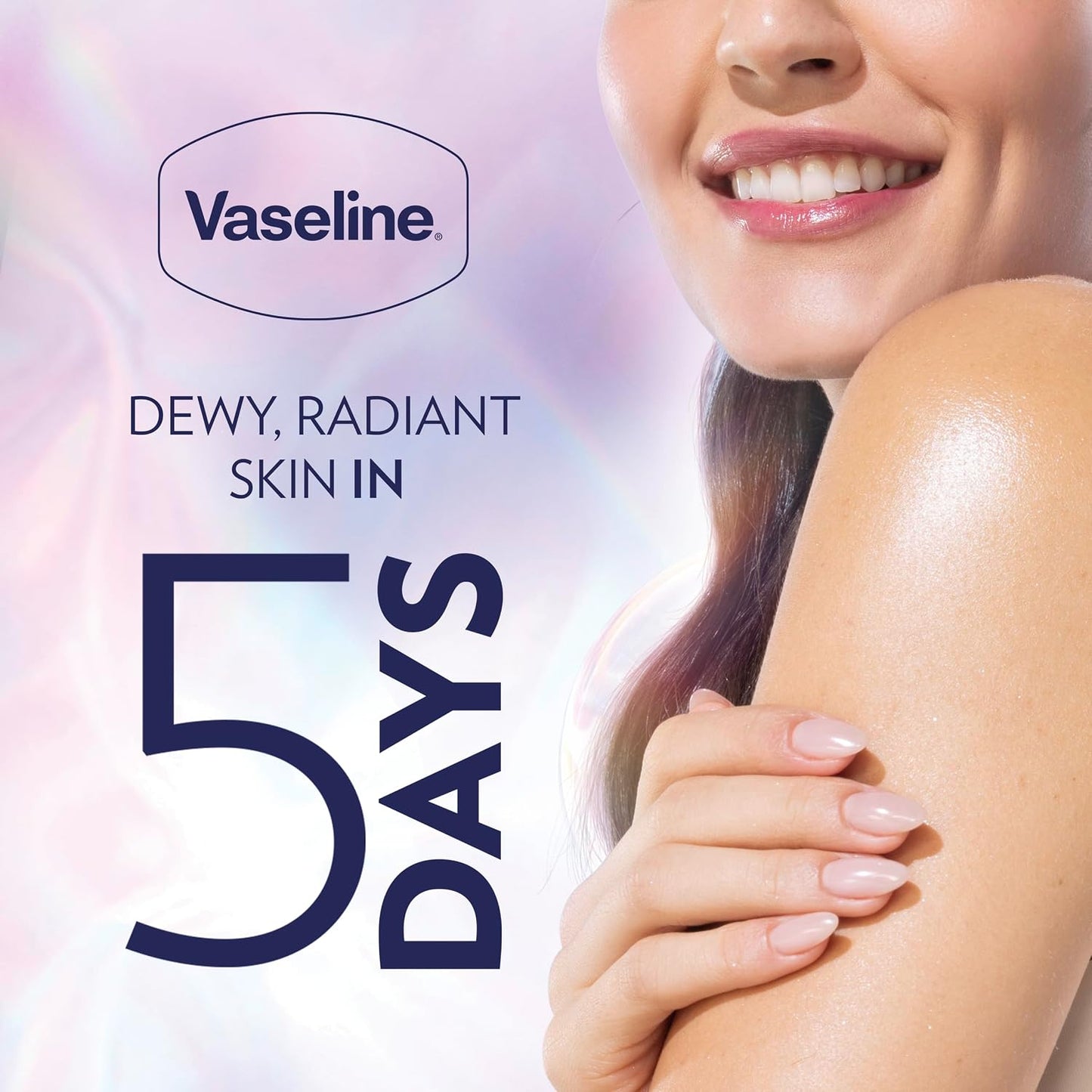 Vaseline Gluta-Hya Dewy Radiance Serum Burst Lotion Moisturiser – Body Lotion with GlutaGlow™, Niacinamide, Hyaluron &amp; Antioxidants 10x Stronger Than Vitamin C*, For Radiant, Dewy Skin in 5 Days 200ml