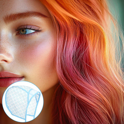3PCS Highlight Cap, Highlight Kit Streaking Highlighting Cap with Holes for Salon Hair Dyeing Hairdressing and DIY Dyeing Hair
