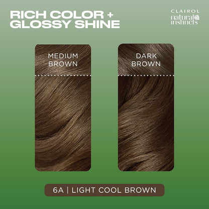 Clairol Natural Instincts 6A Light Cool Brown