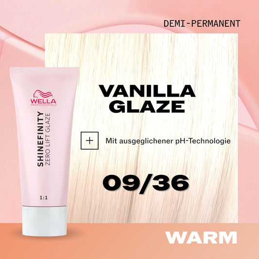 WELLA PROFESSIONALS Shinefinity Zero Lift Glaze - 09/36 Vanilla Glaze 60 ml