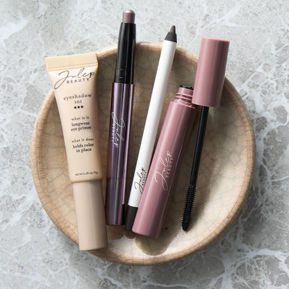 Julep Eyeshadow 101 Longwear Eye Primer - Lightweight, Transparent Eyeshadow Primer with Green Tea &amp; Oil-Absorbing Powder for Vibrant, Long Lasting Crease-Free Eye Makeup Application and Colour